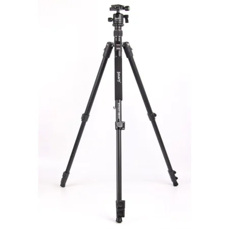 Trépied Professionnel Jmary KT325+NB30 avec Tête NB30 - Hauteur Maximale 1645mm pour Photographie et Vidéo 2