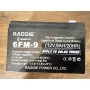 Batterie Plomb-Acide à Cycle Profond RAGGIE 6FM-9 12V 7-9AH/20HR - Rechargeable, Compatible Énergie Solaire