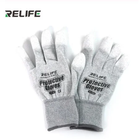 Gants Antistatiques RELIFE RL-063 - Protection ESD, Antidérapants, Enduits PU, Pour Réparation d'Ordinateurs et Téléphones