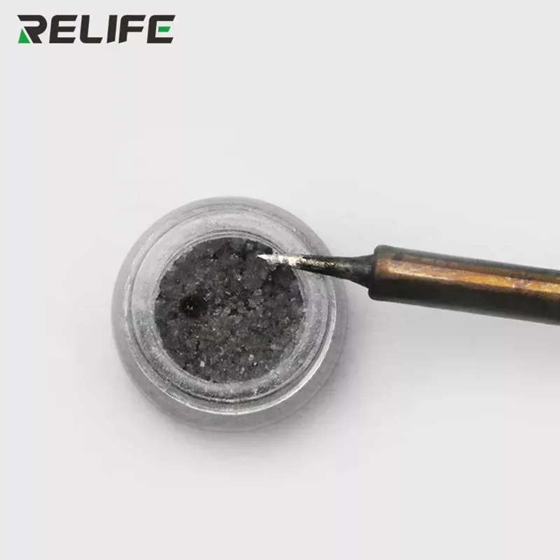 RELIFE – Nettoyeur de Pointe de Fer à Souder RL-461, Enlève l'Oxyde et Restaure les Outils de Réparation