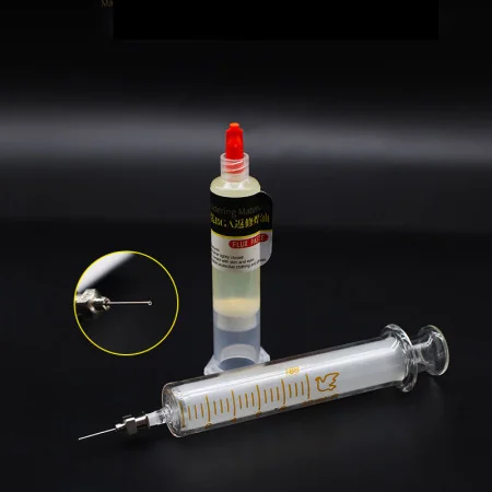 Flux BGA pour pâte à souder – B & R Tube à pression à aiguille de haute qualité 10cc crème en étain HT-553