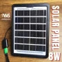 Panneau Solaire Portable 8W - Énergie Écologique pour Dispositifs Mobiles