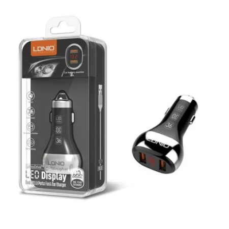 Chaude Bluetooth 5.0 modulateur chargeur de voiture 2.4A double USB Type C adapt