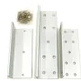 Support L en Aluminium pour serrure ventouse magnetique 180kg Haute Résistance