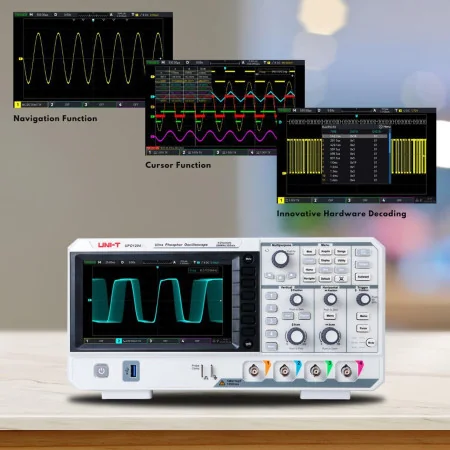 Oscilloscope Numérique Compact 138PRO - Écran TFT 6,1 Cm - Bande Passante 200 KHz - Portable Pour Bricolage, Auto Et Éducation