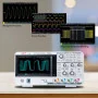 Oscilloscope numérique UNI-T UPO1104 - 100 MHz, 4 canaux, 2 GSa/s, mémoire de 56 Mpts, écran de 7 pouces.