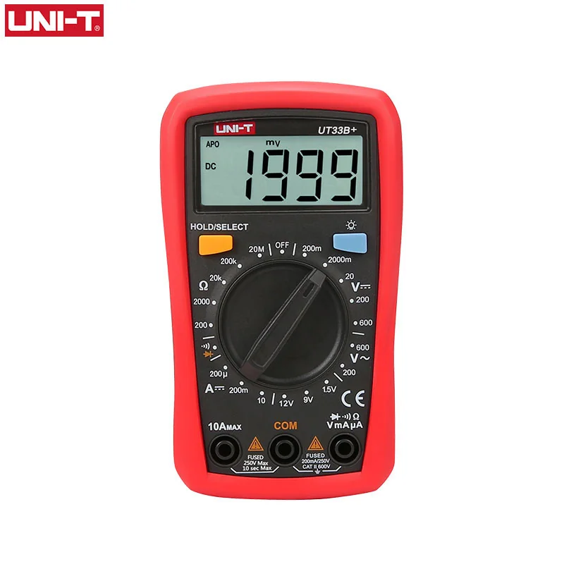 Multimetre Numerique UNI-T UT33B+ Haute Précision