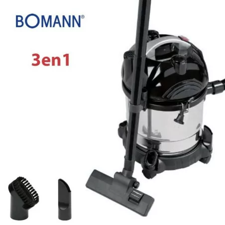 ASPIRATEUR ET SOUFFLEUR BOMANN INOX 1600W BS 9000 CB 5