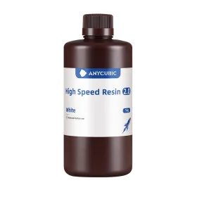 ANYCUBIC 1KG HIGH SPEED 2.0 RESIN/WHITE/BLACK/GRAY