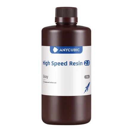 ANYCUBIC 1KG HIGH SPEED 2.0 RESIN/WHITE/BLACK/GRAY