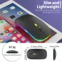 Souris Sans Fil Haute Performance HP W10 🔋 Batterie Rechargeable WIFI+ BLUETOOTH