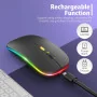 Souris Sans Fil Haute Performance HP W10 🔋 Batterie Rechargeable WIFI+ BLUETOOTH