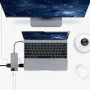 Adaptateur Multiport USB-C 8 en 1 - HDMI 4K, VGA, HDTV, USB 3.0, Lecteur SD/TF, RJ45