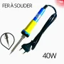 Fer à souder électrique 220VAC STVERTON 40W BLUE ET YELLOW
