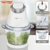 مفرمة صغيرة 2 في 1 متعددة الأغراض - أبيض Clatronic MZ 3579