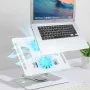 Support Refroidisseur pour Ordinateur Portable LAPTOP YL-906 avec Double Ventilateur Rotatif à 360 Degrés