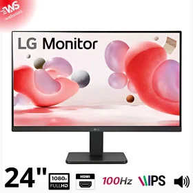 Écran LG 24MR400-B, 24", Full HD, 100Hz, IPS, AMD FreeSync, Noir Mat