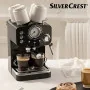Cafetière Expresso SILVERCREST CM5013-Cb - 20 Bars, 1100W, Design Élégant, Préparation Rapide et Crémeuse