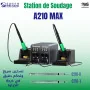 Station de Soudage MÉCANICIEN A210 MAX - Station de Réparation Mobile, Compatible C210 MDEO, Modèle de Bureau Innovant