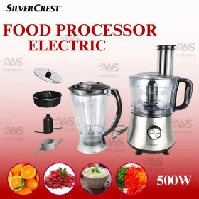 Robot Multifonction Électrique SilverCrest - 500W - FP7723.