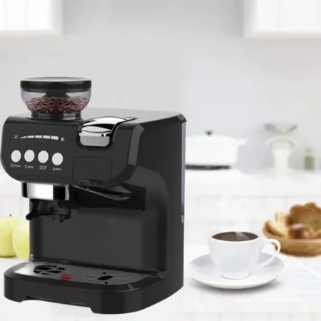 Machine à Café Multifonction 3en1 Kitchen Lab KL-CG5003 - 1450W, Compatible Café Moulu, Capsules et Dosettes 4
