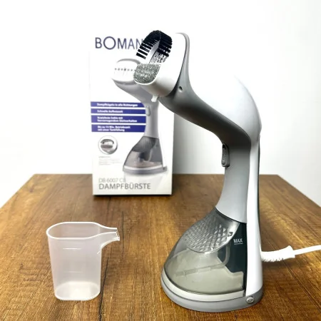 Défroisseur Vapeur à Main Bomann 1400W - Compact et Efficace, Couleur Gris