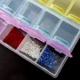 Boîte de Rangement Peinture au Diamant 21 Grilles Organisateur