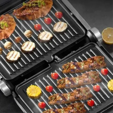 Grill & Panineuse SilverCrest GC5408A-CB - 1800W - Ouverture 180° - Polyvalence & Cuisson Rapide 3