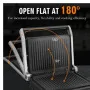 Grill & Panineuse SilverCrest GC5408A-CB - 1800W - Ouverture 180° - Polyvalence & Cuisson Rapide