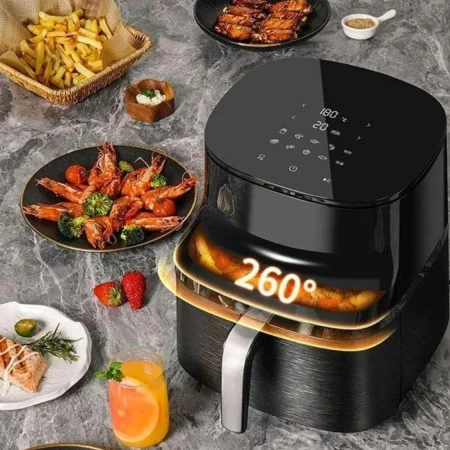 Friteuse à Air Multifonction SilverCrest AF9216 - 5.5L, 1600W, Écran Tactile LED 2