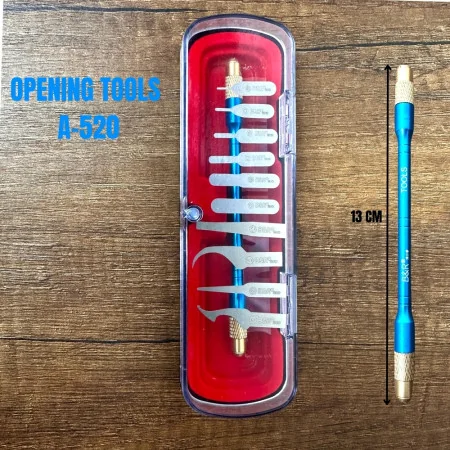 Kit d'Outils d'Ouverture AIDA A-520 - Ensemble Professionnel pour Réparation de Smartphones et Appareils Électroniques