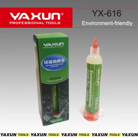 Pâte à Souder YAXUN YX-616 - Lot de 2, Flux BGA Haute Qualité, Écologique, Expédition Rapide