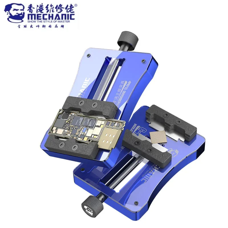MECHANIC G-Fix - Pince de Fixation Réglable pour Carte Mère en Verre Isolé, Puce IC, CPU, Réparation de Téléphones Portables