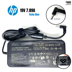 Chargeur HP 19.5V 7.89A - Adaptateur Secteur 150W pour Ordinateurs Portables HP, Connecteur 4.5*3.0mm, Haute Performance