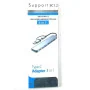 Adaptateur USB-C 8 en 1 Compatibilité BC1.2, Lecteur de Cartes Intégré, Hub Multiport