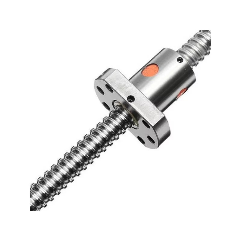 Vis à billes SFU1204 diamètre 12mm, pas de 4mm avec écrou à vis à billes en métal pour CNC 250, 2000mm