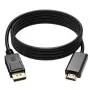 Cable DisplayPort vers HDMI - Adaptateur DP vers HDMI, Vidéo Haute Définition, 180CM
