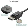 Câble DisplayPort vers HDMI - Adaptateur DP vers HDMI, Vidéo Haute Définition, 180CM