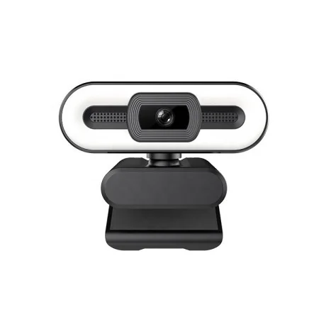 Webcam HAVIT HV-HN24G - Caméra PC 720P avec Réduction de Bruit, Live Beauty et Anneau Lumineux