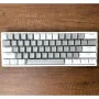 Clavier MAGMA FIORA 60% Blanc F61W - Switches Rouges, Bluetooth 3.0, 2.4G, Éclairage RGB