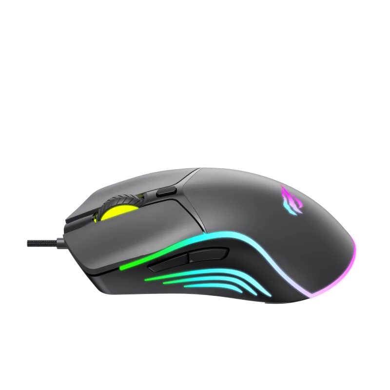 SOURIS HAVIT FIL GAMER PROGRAMABLE RGB MS1029