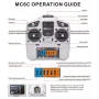 MicroZone MC6C - Système Radio 2.4G 6CH Émetteur et Récepteur pour Drone, Avion RC, Hélicoptère, Voiture et Bateau