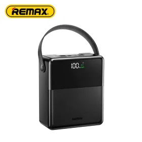 Power Bank REMAX FP-1 - 100000mAh, 5 Sorties, 3 Entrées, Écran LED, Torche, Charge Rapide PD 27W + QC 22.5W