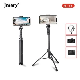 Trépied JMARY MT-36 – Support Photo/Vidéo Réglable pour Smartphone et Caméra