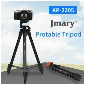 Trépied Léger et Polyvalent JMARY KP-2205 avec Clip Mobile et Sac de Transport