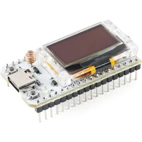 HiLetgo ESP32 LoRa SX1278 OLED 0.96" WiFi Bluetooth Dev Board 240MHz CP2102 + 433MHz Antenna for Arduino