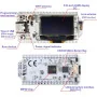 HiLetgo ESP32 LoRa SX1278 OLED 0.96" WiFi Bluetooth Dev Board 240MHz CP2102 + 433MHz Antenna for Arduino