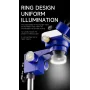Lampe LED Polarisante MECHANIC LS720+ pour Microscope – Anneau 45 à 70 mm