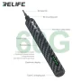 Relife E1 – Tournevis Électrique Rechargeable en Fibre de Carbone avec 12 Embouts S2 et 5 Vitesses