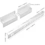 Double door 280KG magnetic lock + bracket